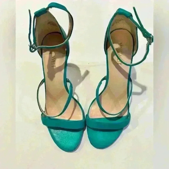 NINE-WEST STILETTO SANDAL Sz. 7M - Picture 3 of 5